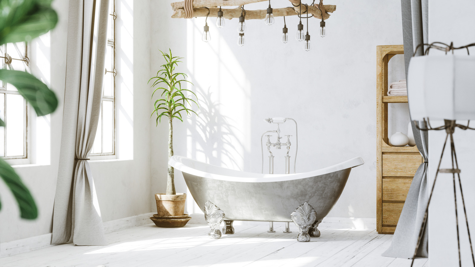 add-a-touch-of-class-to-your-bathroom-with-this-vintage-candle-stick-and-towel-holder