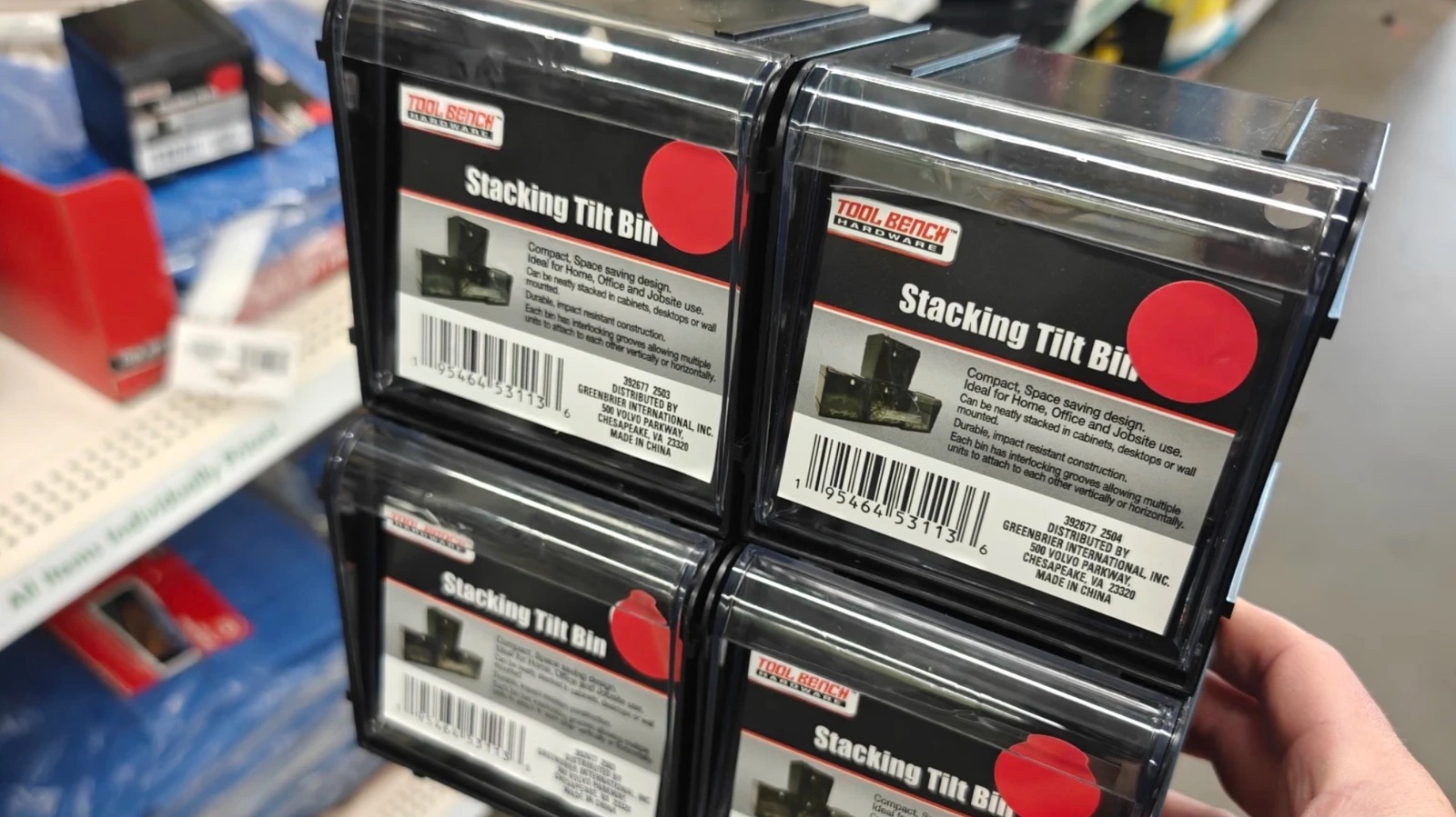 10 Easy Ways To Tidy Up Using Dollar Tree’s Stacking Bins