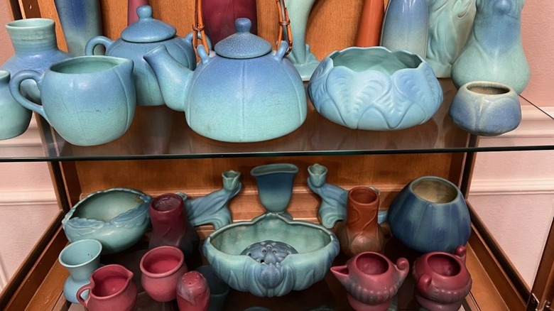 Collection of Van Briggle Pottery
