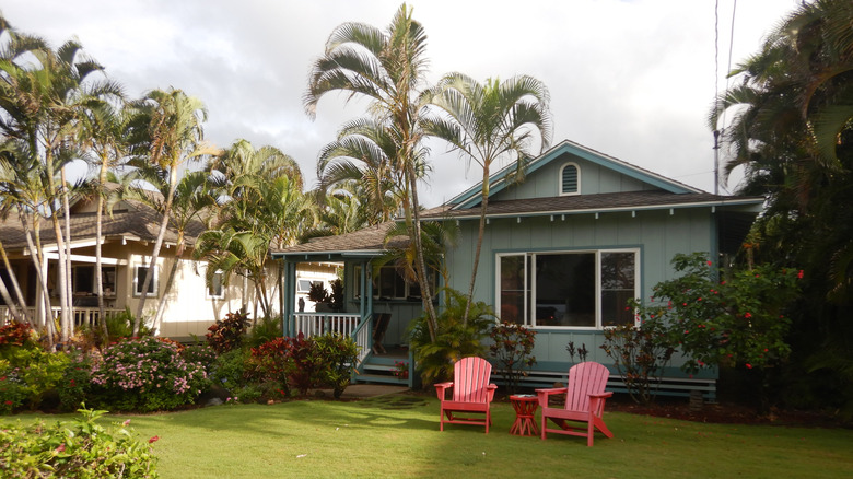 Traditional house in Hawaii