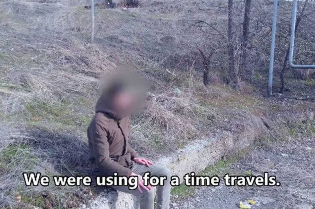Anonymous Siberian man claims he travelled to the year 2300 and ran from giant dinosaurs